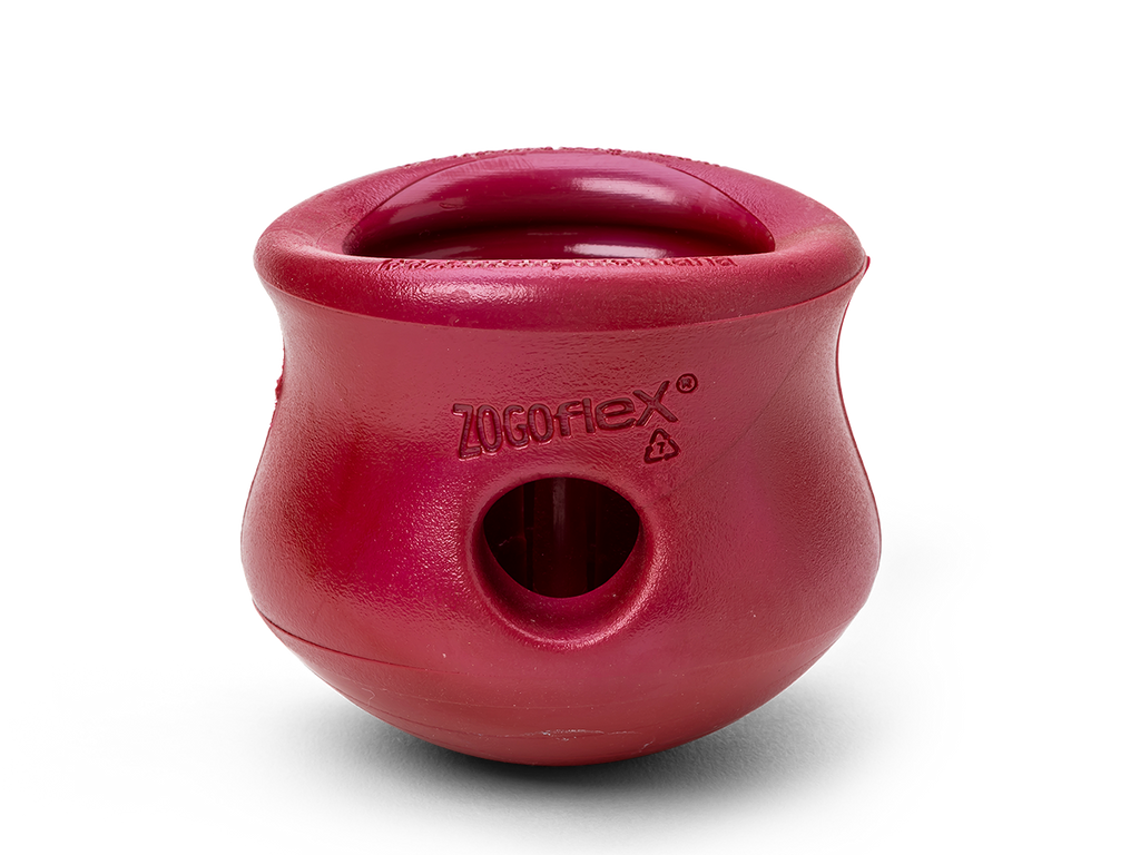 West Paw - Toppl® Puzzle Treat-Dispensing Slow Feeder Dog Toy - Dog.Dog.Cat.