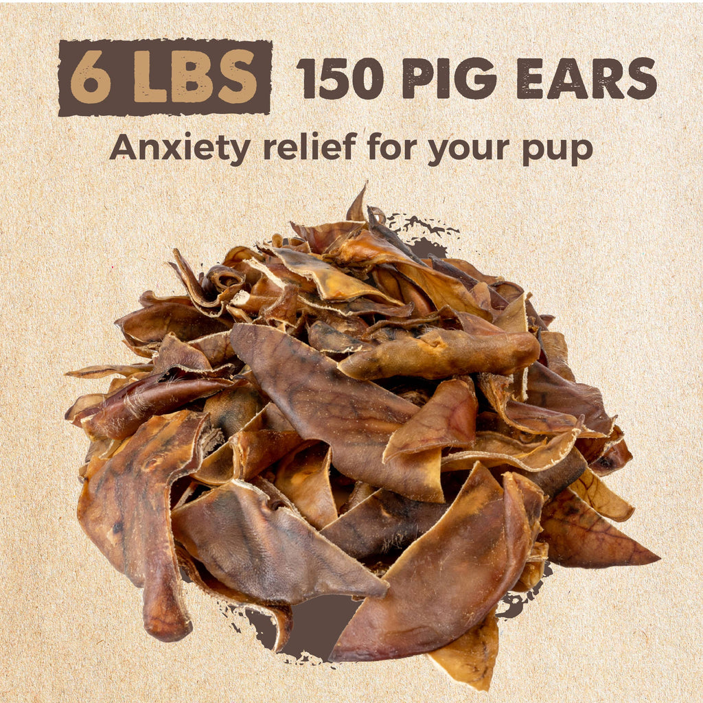 Naturals Half Pig Ears (Bulk Pack) - Dog.Dog.Cat.