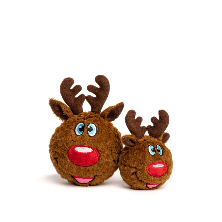 FabDog Fabball Reindeer - Dog.Dog.Cat.