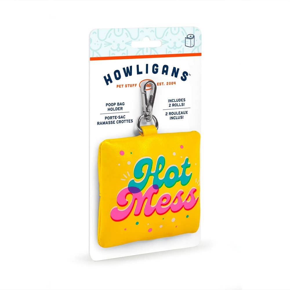 Fred & Friends - Howligans - Poop Bag - Hot Mess - Dog.Dog.Cat.