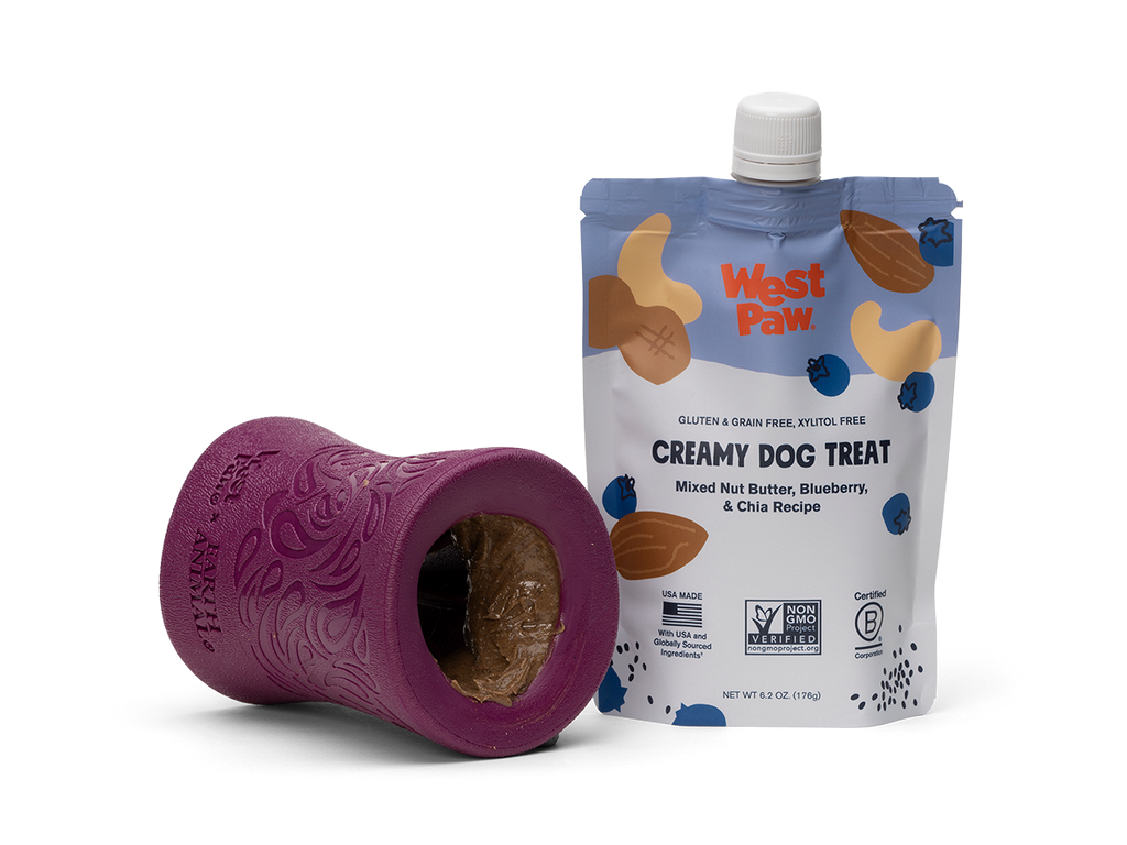 West Paw - Funnl™ Dog Chew Treat-Dispensing Dog Toy - Dog.Dog.Cat.