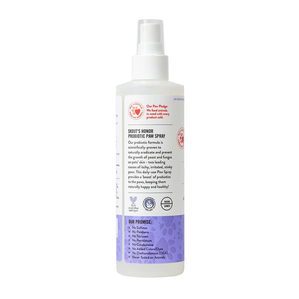 Skout's Honor Probiotic Paw Spray 8 oz - Dog.Dog.Cat.