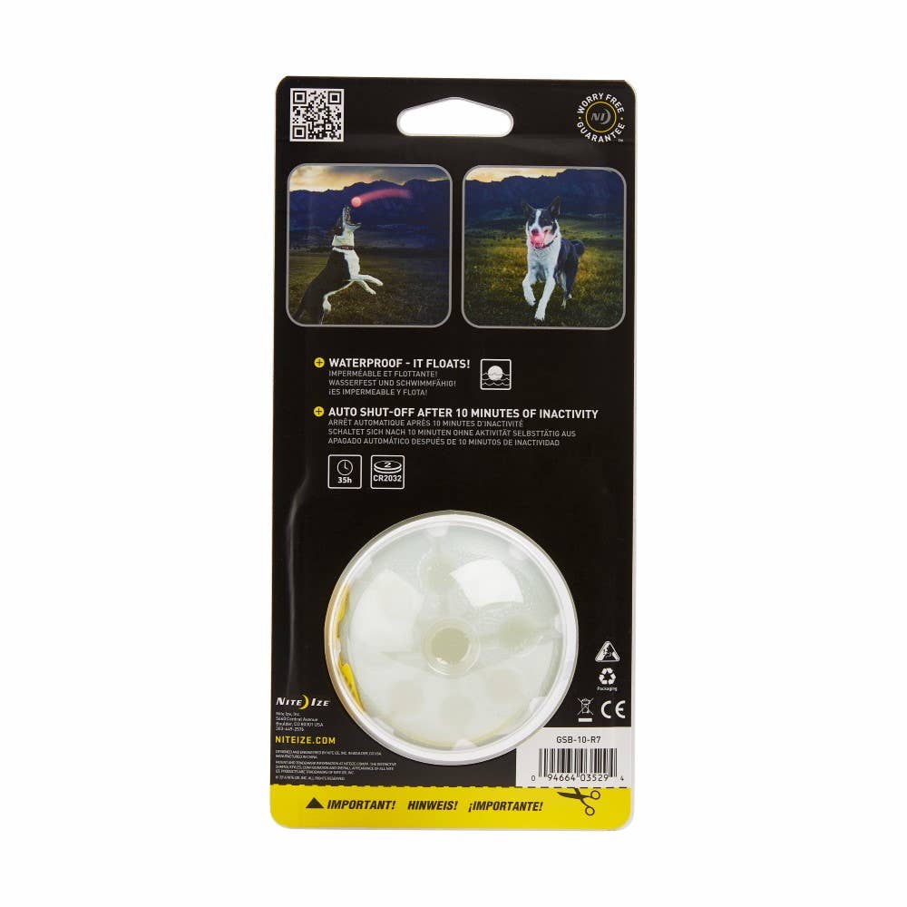 Nite Ize GlowStreak LED Ball - Disc-O - Dog.Dog.Cat.