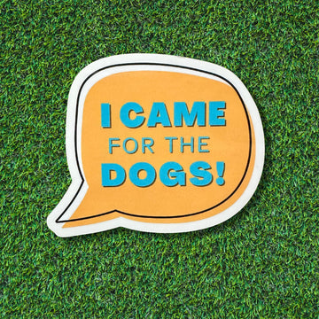 BARK JAX - I Came For The Dogs! Sticker - Dog.Dog.Cat.