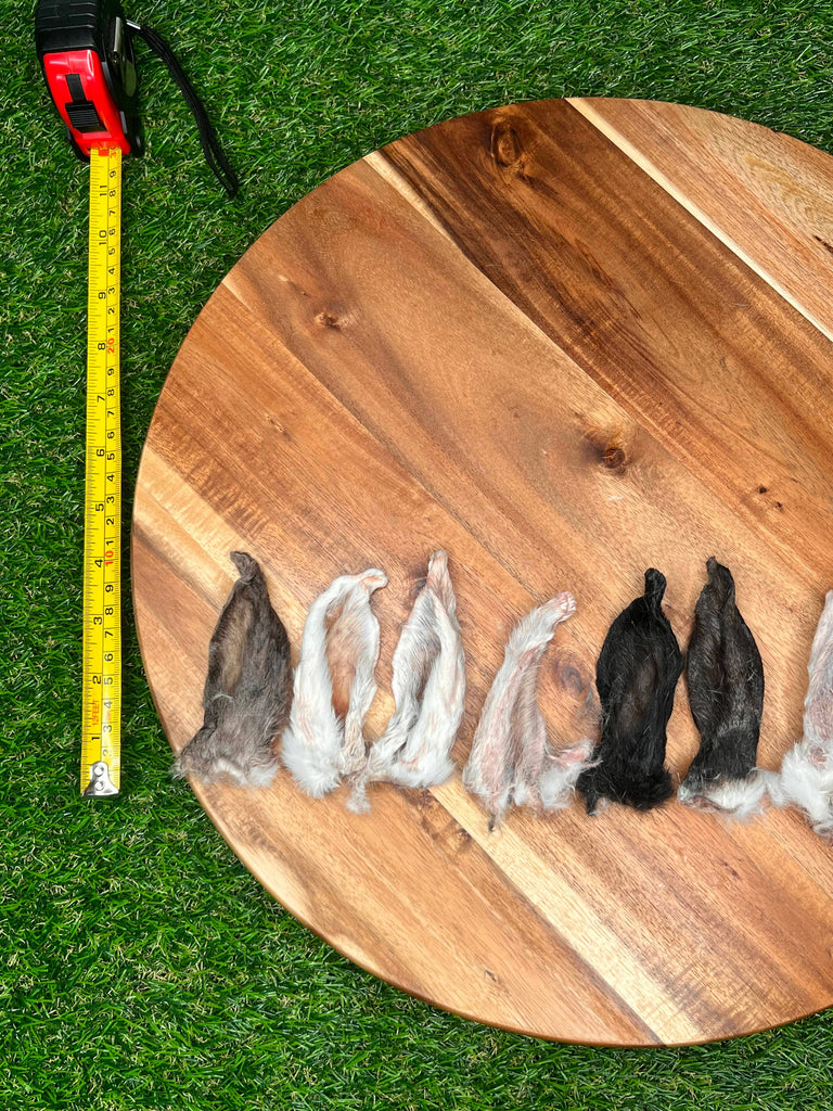 Furever Primal - Rabbit Ear 150pc Bulk Dog Chew Natural Single Ingredient - Dog.Dog.Cat.