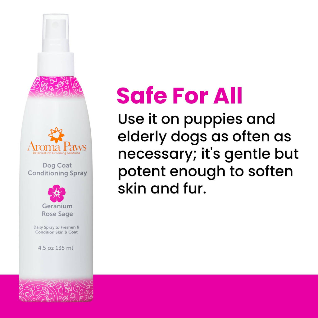 Aroma Paws - 4.5 Oz Repellent and Dog Coat Spray Collection - Dog.Dog.Cat.