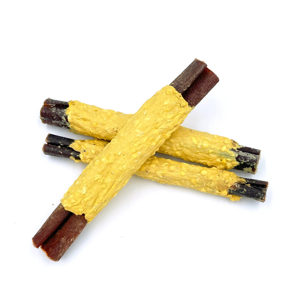 Collagen Straight Stick-Cheese : 6" - Dog.Dog.Cat.