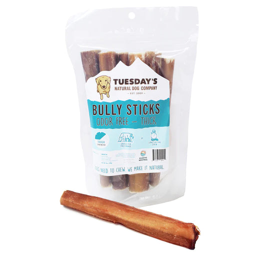 Bully Stick Odor Free 6" Thick