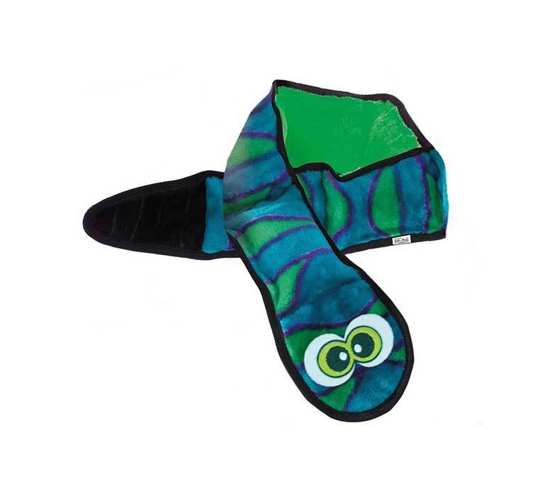 Outward Hound Invincible 3 Squeaker Snake - Dog.Dog.Cat.