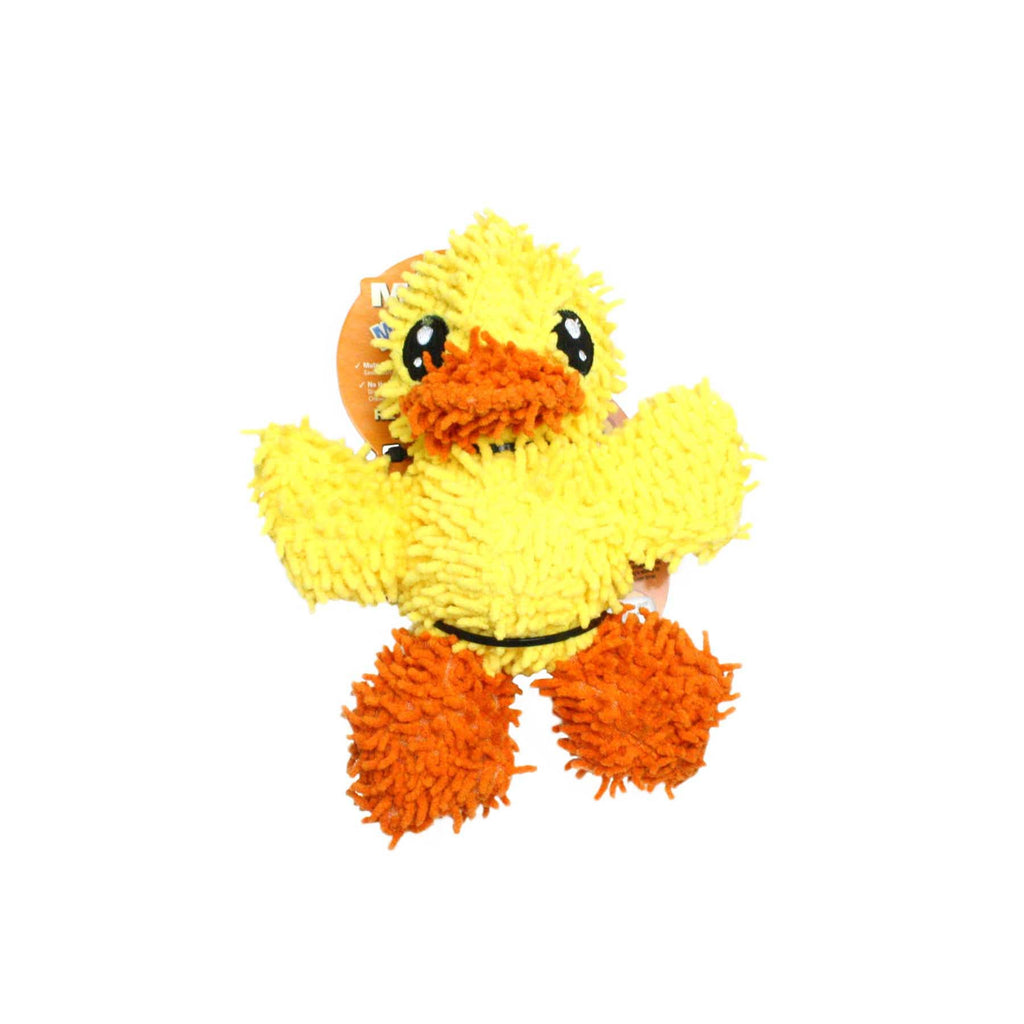 Tuffy Dog Toys - VIP Products - Mighty Jr Microfiber Ball Duck, Durable, Squeaky Dog Toy - Dog.Dog.Cat.