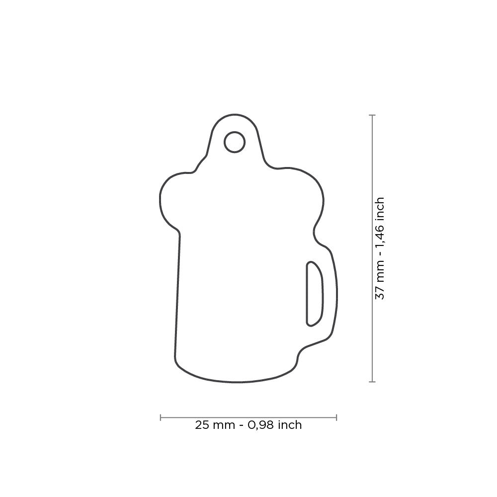 Food Beer ID Tag - MyFamily - Dog.Dog.Cat.