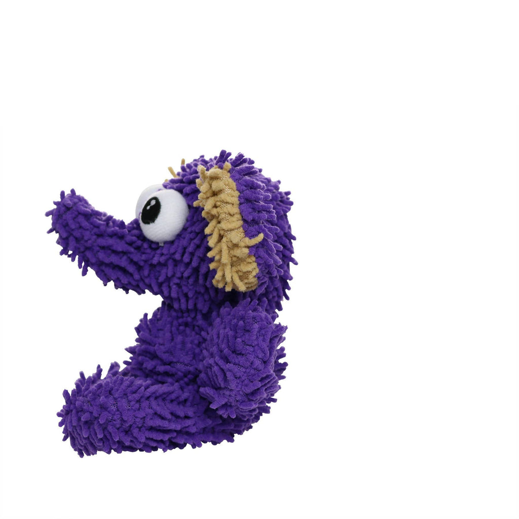 Tuffy Dog Toys - VIP Products - Mighty Jr Microfiber Ball Elephant, Durable, Squeaky Dog Toy - Dog.Dog.Cat.