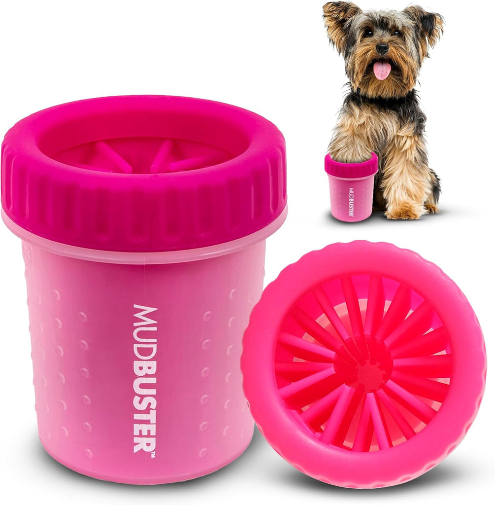 Dexas Mudbuster Foot Wash – Flexible Silicone Pedal Scrubber for Gentle Foot Cleaning - Dog.Dog.Cat.