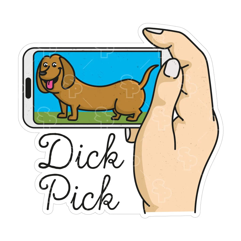 Sticker Pack Sticker SM- Dick Pick - Dog.Dog.Cat.