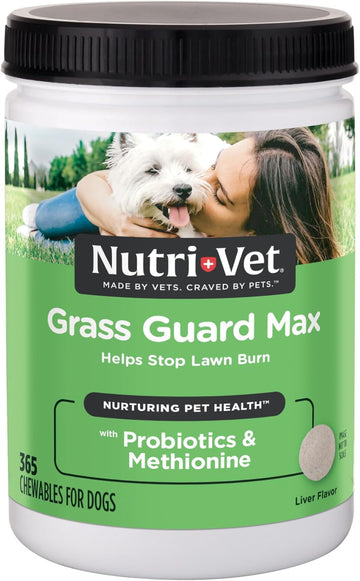 Nutri Vet Grass Guard Max - Helps Stop Lawn Burn - Dog.Dog.Cat.