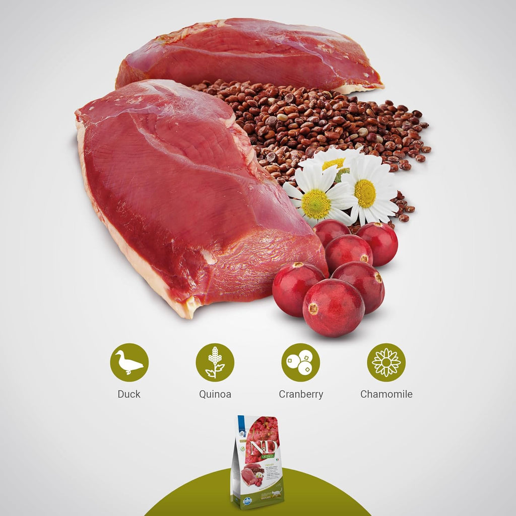 Farmina Dry Cat Food-Duck Urinary : 3.3 LB - Dog.Dog.Cat.