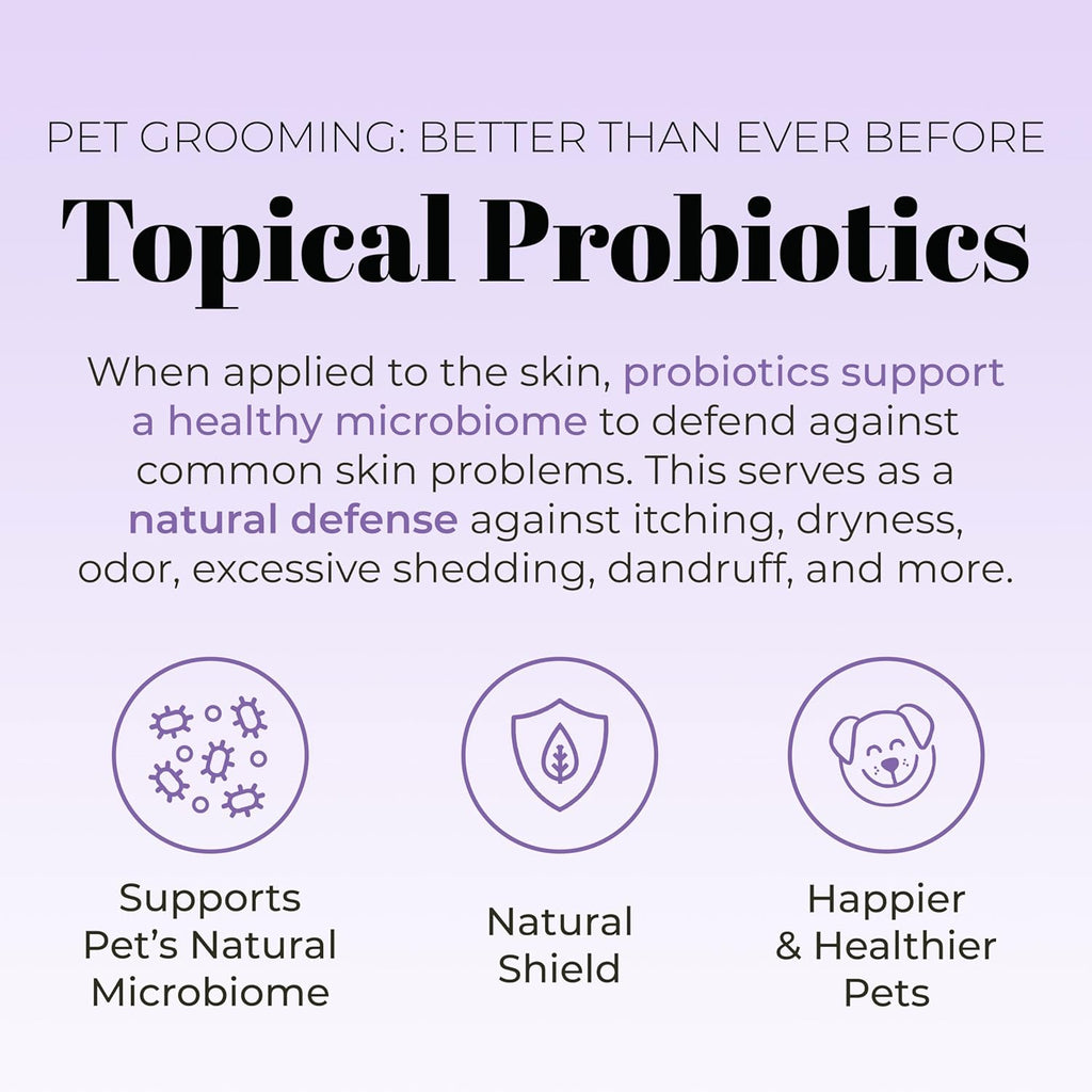 Skout Probiotic Shampoo & Conditioner - Lavender : 16 oz - Dog.Dog.Cat.