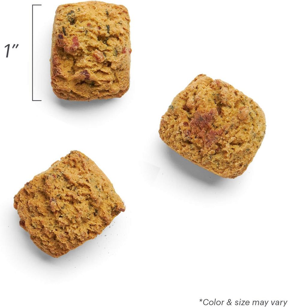 The Honest Kitchen Bone Broth Bites Dog Treats: Roasted with Beef Bone Broth & Sweet Potatoes, 8 oz Bag - Dog.Dog.Cat.