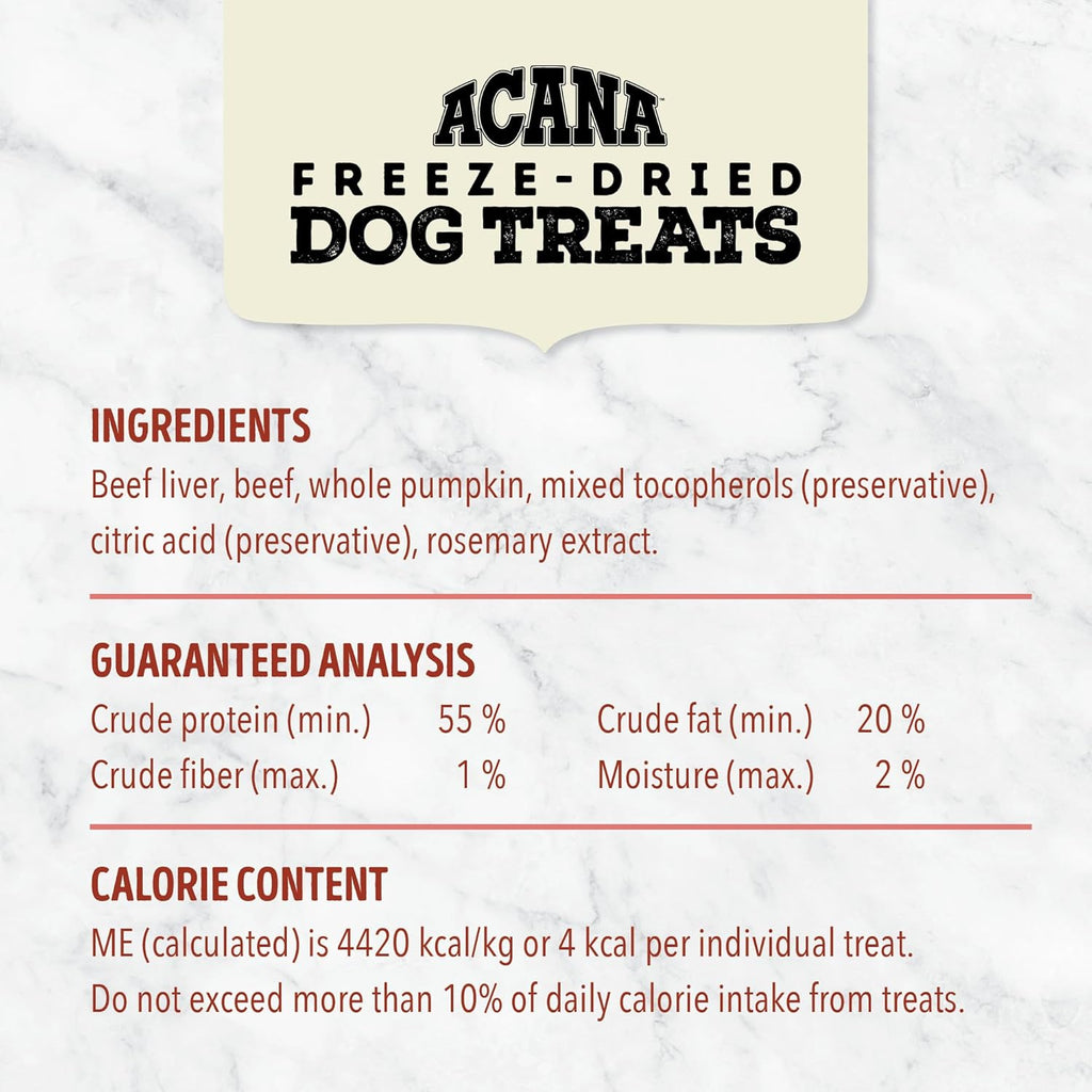 Acana Singles Protein & Vegetable Treats for Dogs - Dog.Dog.Cat.