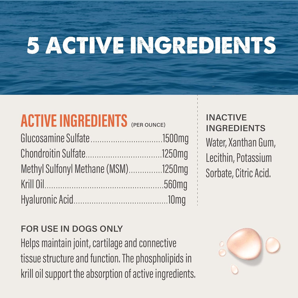 Grizzly Joint Aid Liquid - Dog.Dog.Cat.