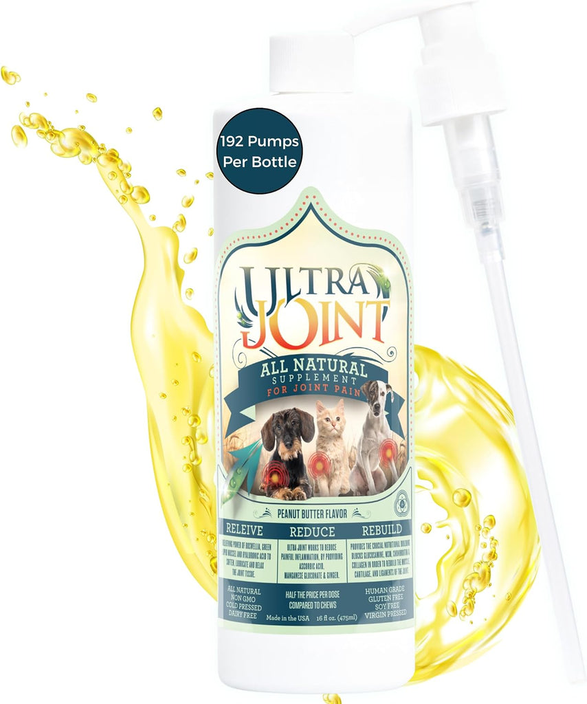 Ultra Oil Skin  Coat Supplement - Joint : 16 oz - Dog.Dog.Cat.