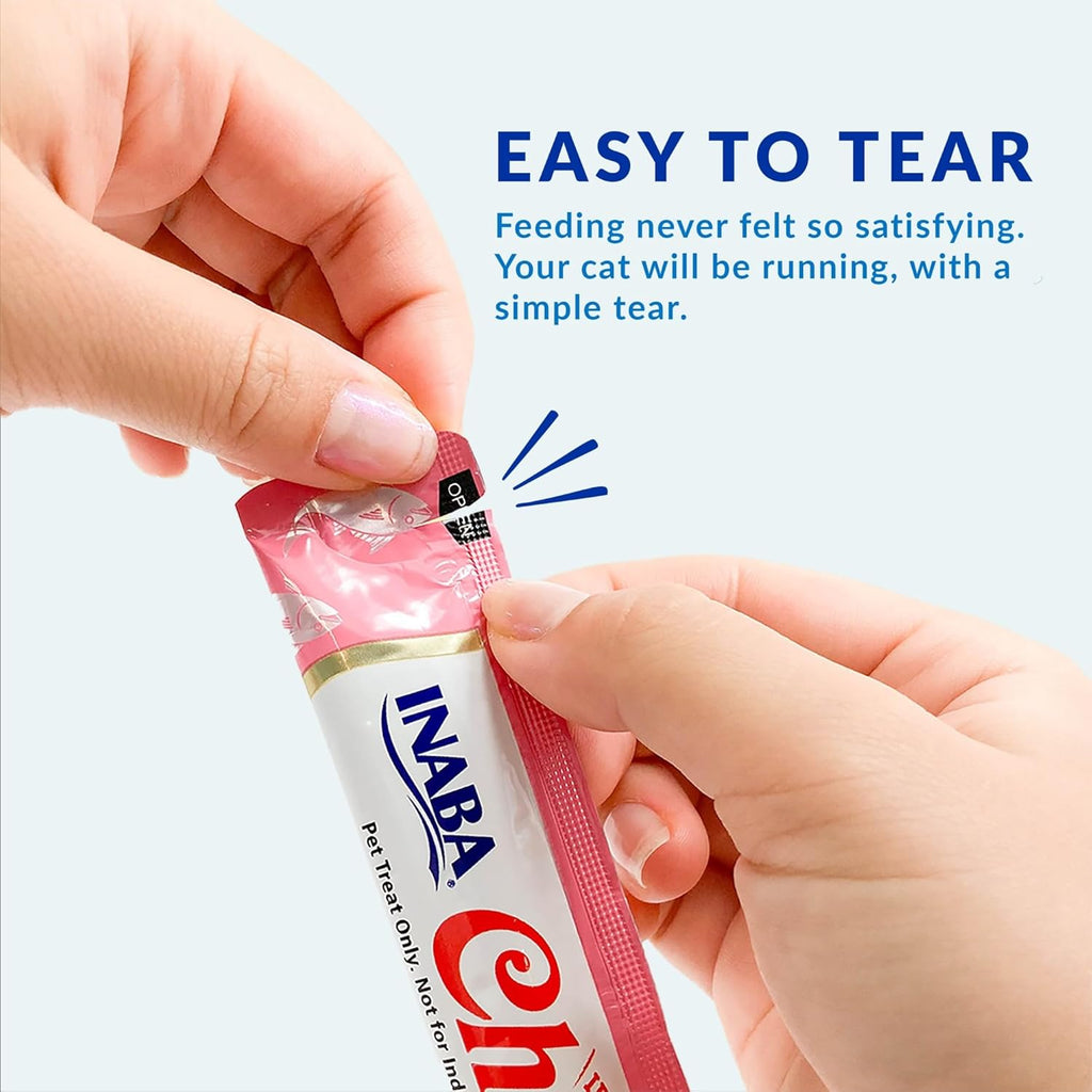 Churu Cat Treat Tube - Chicken Variety : 50 x .5 oz - Dog.Dog.Cat.