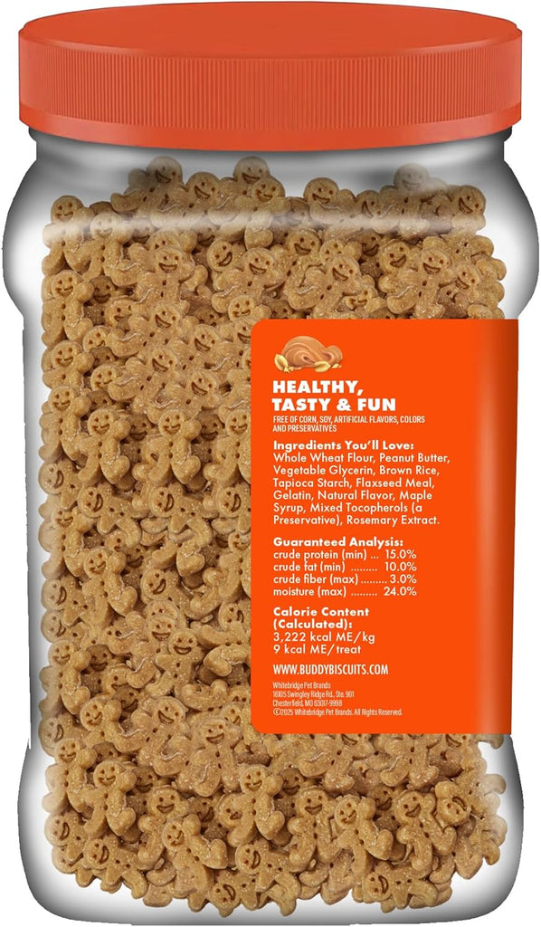 Buddy Softies Soft & Chewy Dog Treats, Peanut Butter, 20 oz. - Dog.Dog.Cat.