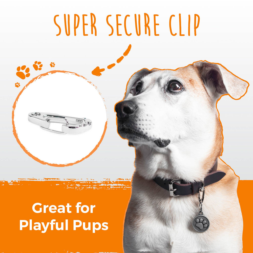 Mighty Paw - Mighty Paw Dog Tag Carabiner Clips (3 Pack) - Dog.Dog.Cat.
