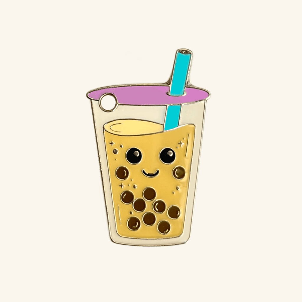 Boba Bubble Tea Pet ID Tag - Dog.Dog.Cat.