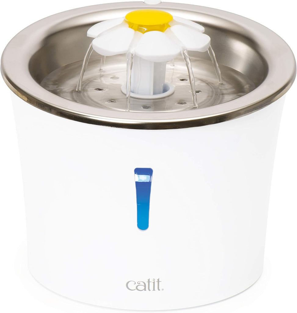 Catit Flower Fountain Stainless Steel - Dog.Dog.Cat.