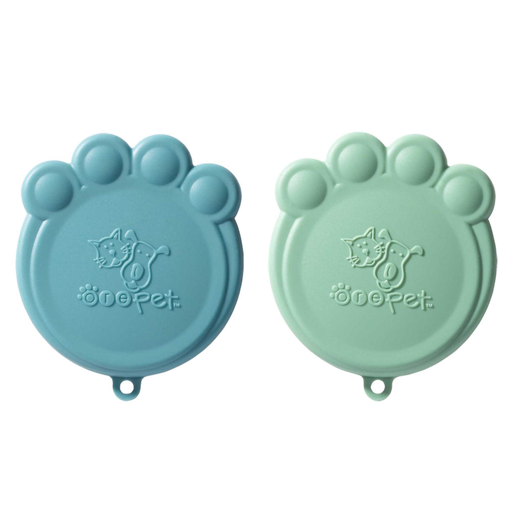 Speckle and Spot by Ore’ Originals - Can Cover Set | Jade & Dusty Blue - Dog.Dog.Cat.