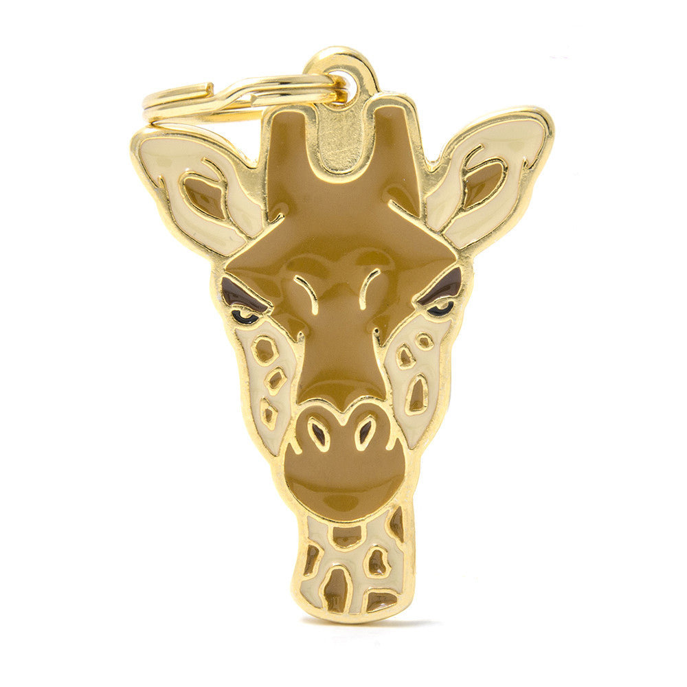 Wild Giraffe ID Tag - MyFamily - Dog.Dog.Cat.