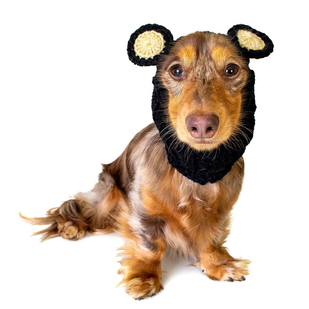Zoo Snoods - Black Bear Zoo Snood - Dog.Dog.Cat.