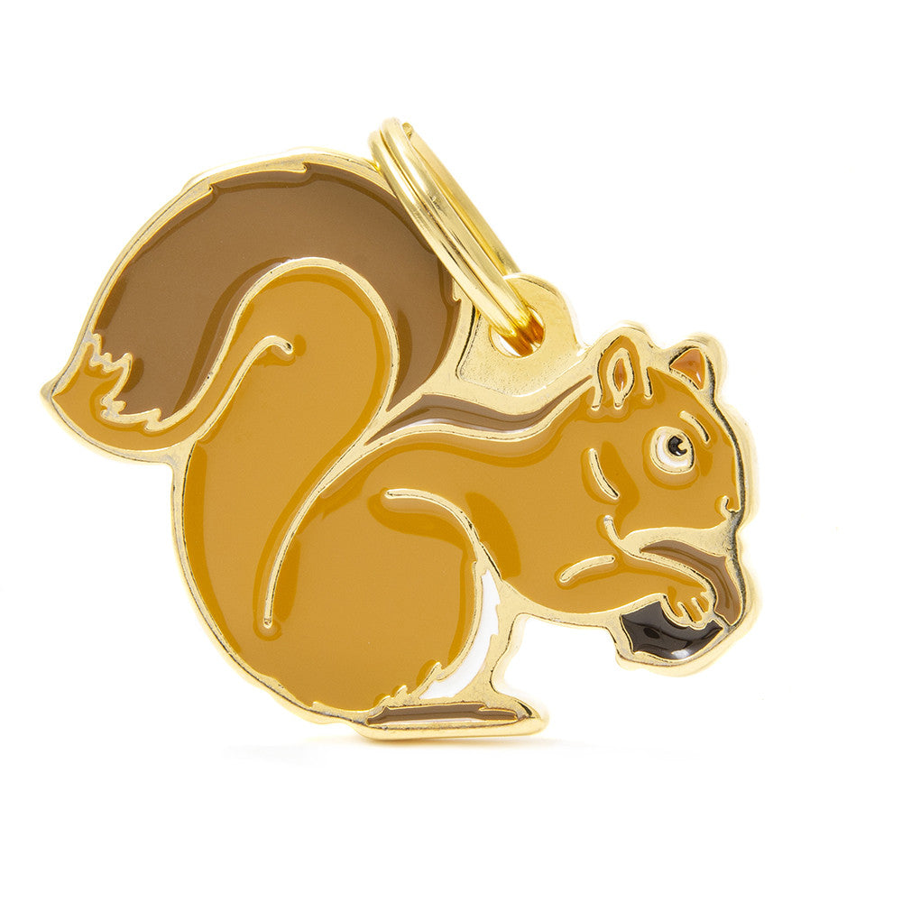 Wild Squirrel ID Tag - MyFamily - Dog.Dog.Cat.