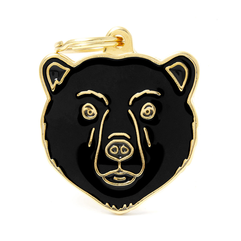 Wild Black Bear ID Tag - MyFamily - Dog.Dog.Cat.