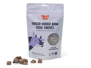West Paw - Freeze-Dried Beef Liver Single-Ingredient Treats - Dog.Dog.Cat.