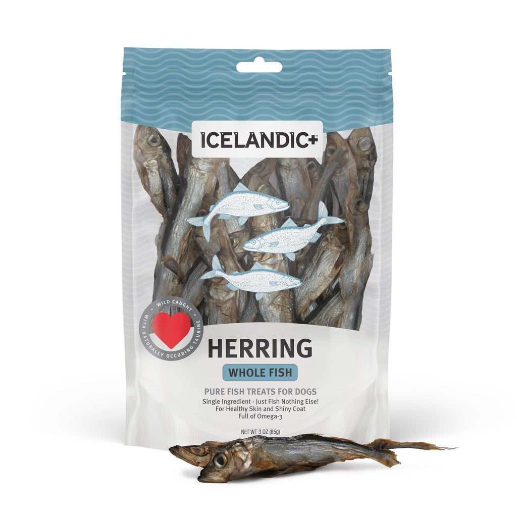 Icelandic+ - Icelandic+ Herring Whole Fish Dog Treats - Dog.Dog.Cat.