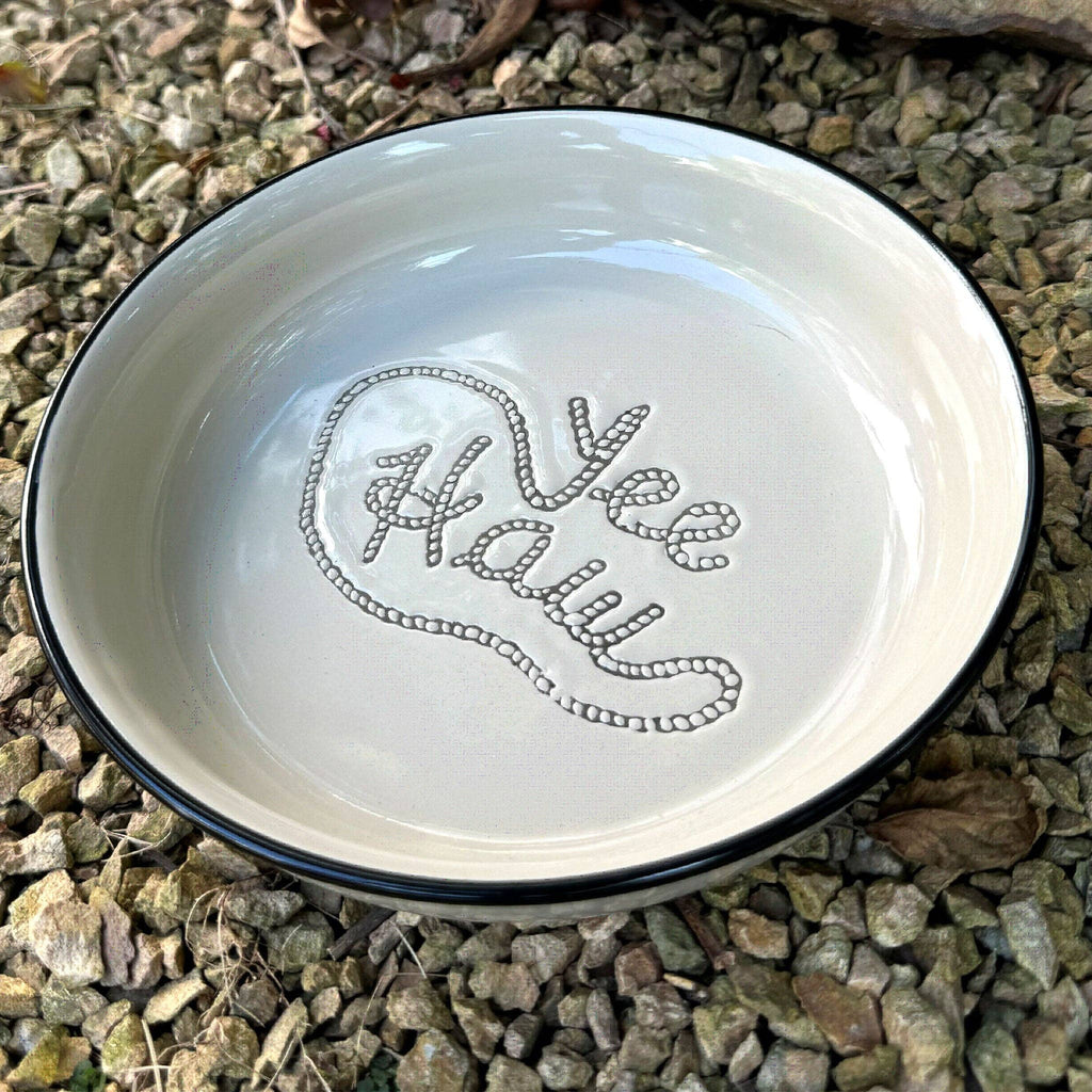 Speckle and Spot by Ore’ Originals - Pet Bowl | Yee Haw - Dog.Dog.Cat.