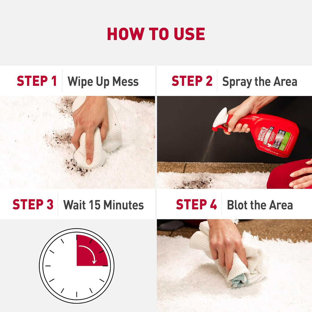 Natures Miracle Spray Advanced Dog - 32 oz - Dog.Dog.Cat.