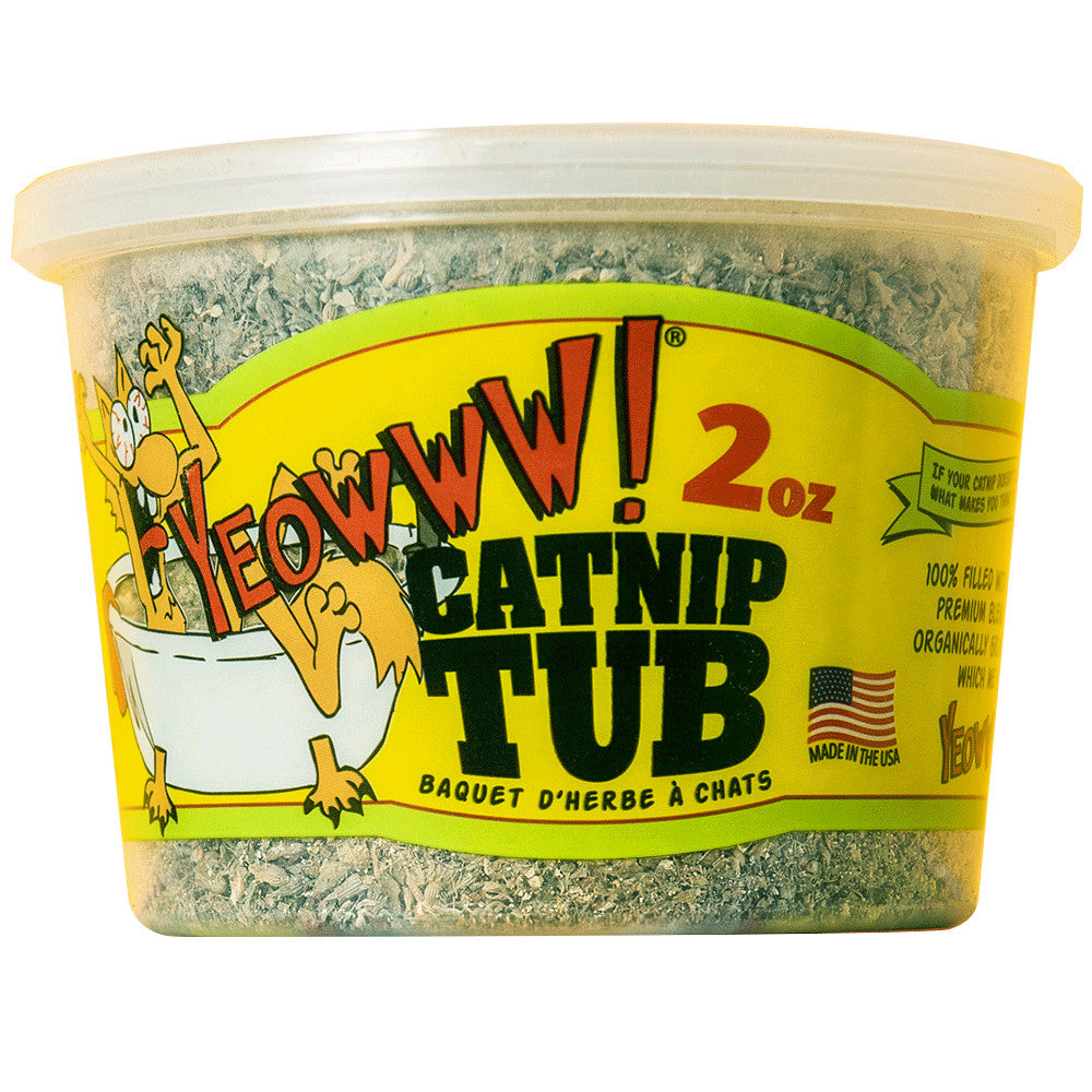 Yeowww! Catnip Tub-2oz - Dog.Dog.Cat.
