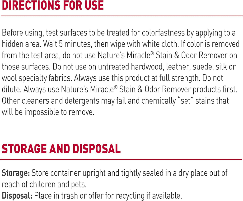 Natures Miracle Spray - 24 oz - Dog.Dog.Cat.