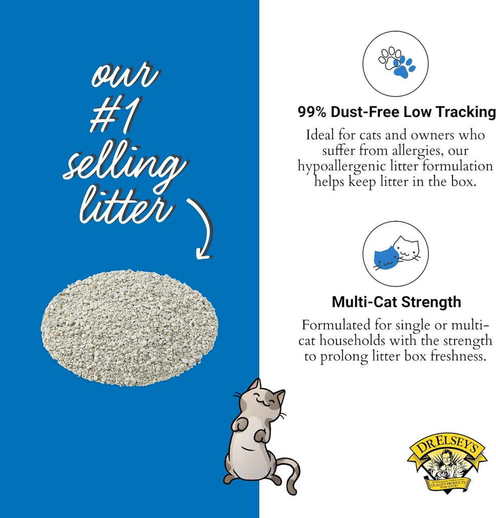 Dr. Elsey's Ultra Clay Clumping Cat Litter - Dog.Dog.Cat.