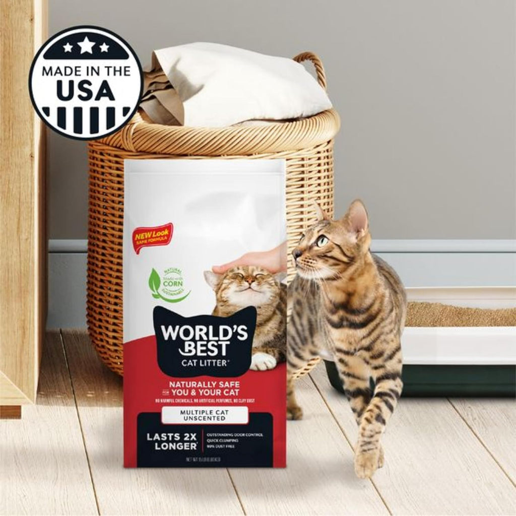 World's Best Cat Litter - Multi Cat - Dog.Dog.Cat.