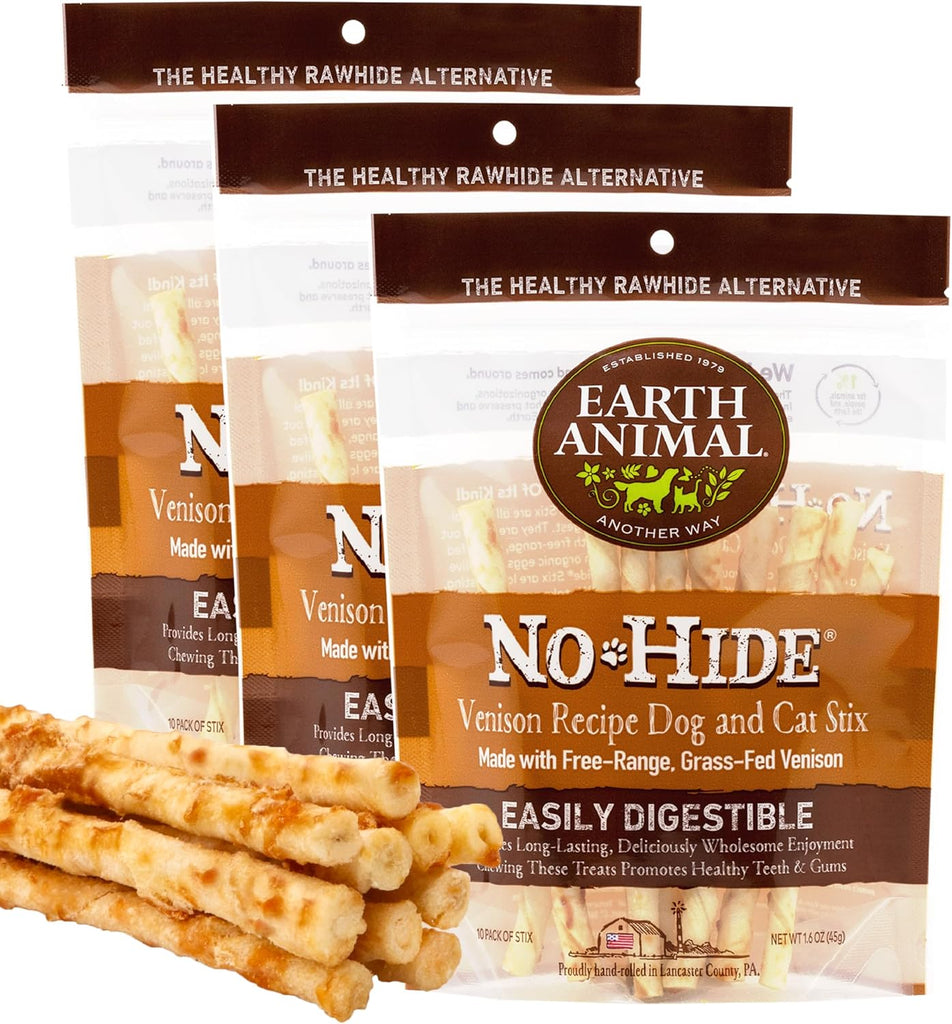 Earth Animal No Hide Chew Stix - Mini - Dog.Dog.Cat.