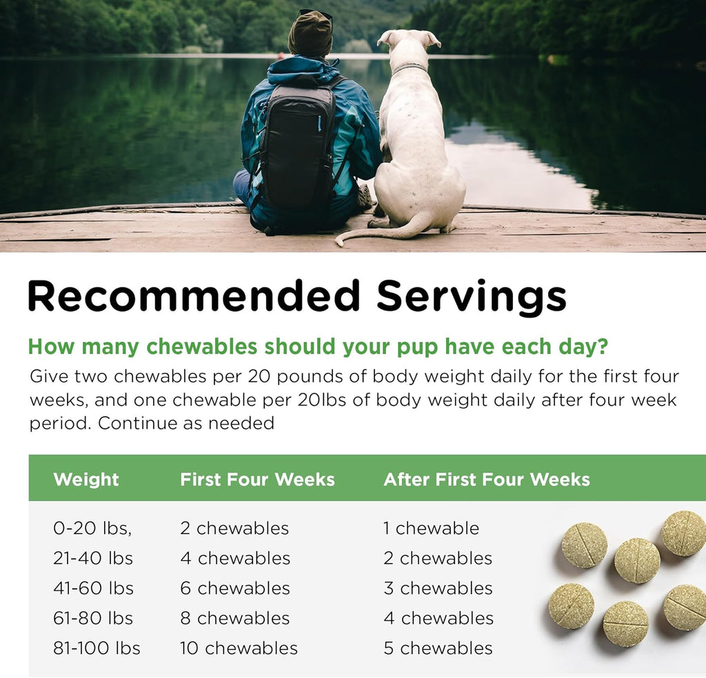 Nutri Vet Grass Guard Max - Helps Stop Lawn Burn - Dog.Dog.Cat.