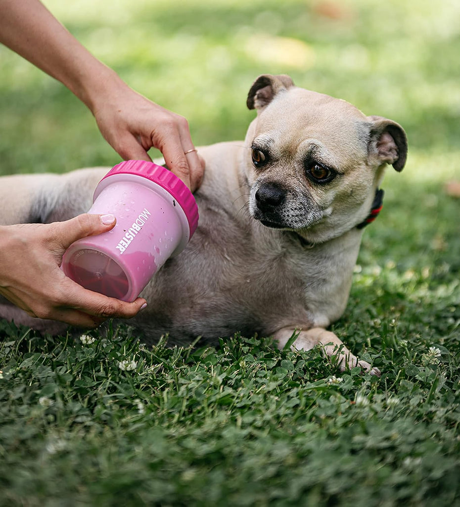 Dexas Mudbuster Foot Wash – Flexible Silicone Pedal Scrubber for Gentle Foot Cleaning - Dog.Dog.Cat.