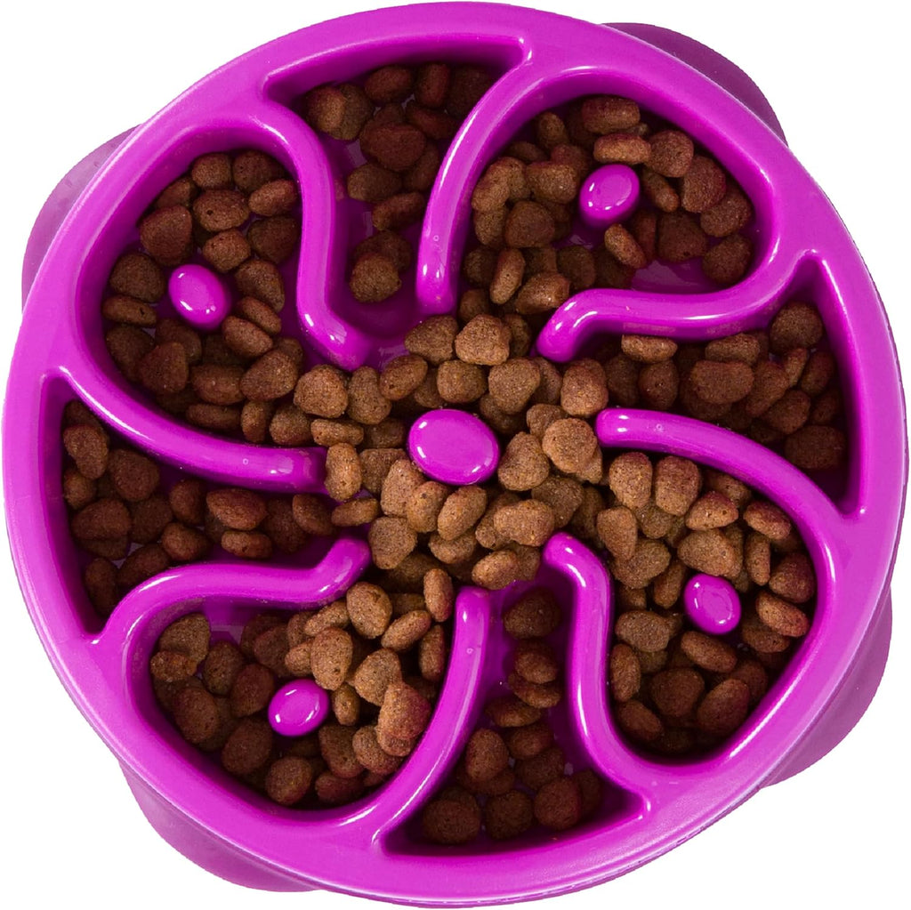 Outward Hound Fun Feeder Interactive Dog Bowl for Slow Feeding and Mealtime Enrichment - Dog.Dog.Cat.