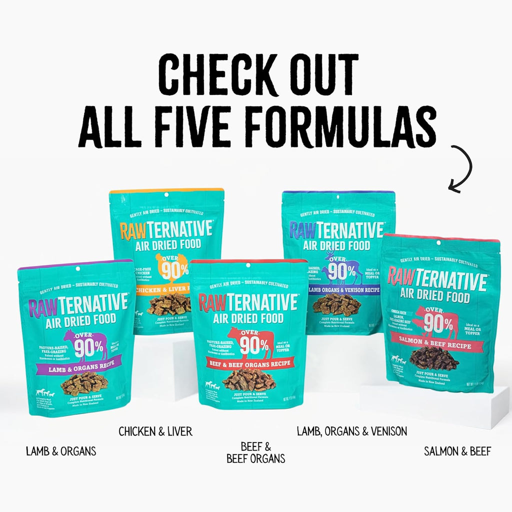 RawTernative Air Dried Dog Food - Lamb and Venison - Dog.Dog.Cat.