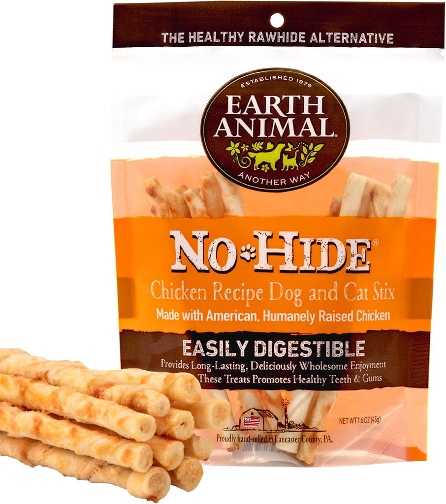 Earth Animal No Hide Chew Stix - Mini - Dog.Dog.Cat.