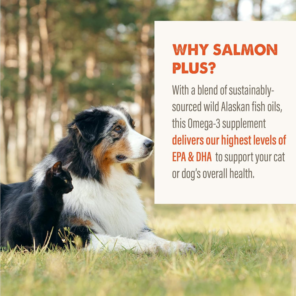 Grizzly Salmon Oil - Various Sizes Available - Dog.Dog.Cat.